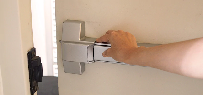 Roller Gate Panic Bar Installation in Old Fig Garden, California