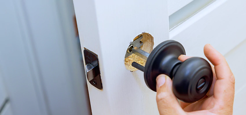 Deadbolt Lock Strike Plate Repair in Old Fig Garden, CA
